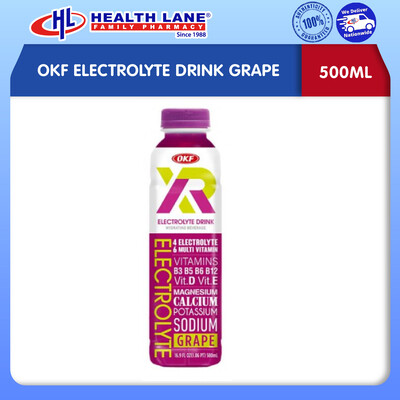 OKF ELECTROLYTE DRINK GRAPE (500ML)